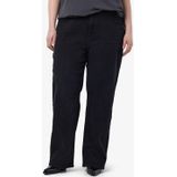 NOISY MAY - NMYOLANDA NW WIDE JNS - Jeans - Zwart - Regular Waist