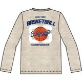 Name It - Nmmknoxo - T-shirt - Mélange Peyote - Voor Kinderen - Lange Mouwen