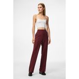 Pieces - Bossy Wide Leg - Hoge Taille Broek - Losse Pasvorm