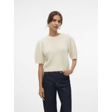 Vmnovah - Gebreide Pullover - O-hals - Korte Mouwen - Regular Fit