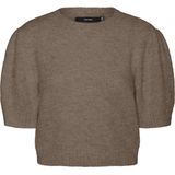 Vmnovah - Gebreide Pullover - O-hals - Korte Mouwen - Regular Fit