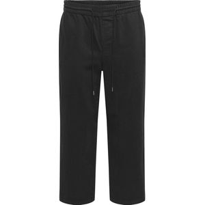ONLY & SONS loose casual broek zwart