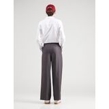 JDY - JDYGRACE RIVER HW WIDE PANT - Dames - Tailored Broek - High Waist - Geplooid Detail