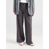 JDY - JDYGRACE RIVER HW WIDE PANT - Dames - Tailored Broek - High Waist - Geplooid Detail