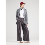 JDY - JDYGRACE RIVER HW WIDE PANT WVN TLR - Dames - Tailored Broek - High Waist - Geplooid Detail