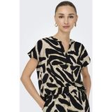 Jacqueline de Yong - Jdyjasmine - Top - Zwart - Korte Mouwen