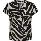 Jacqueline de Yong - Jdyjasmine - Top - Zwart - Korte Mouwen