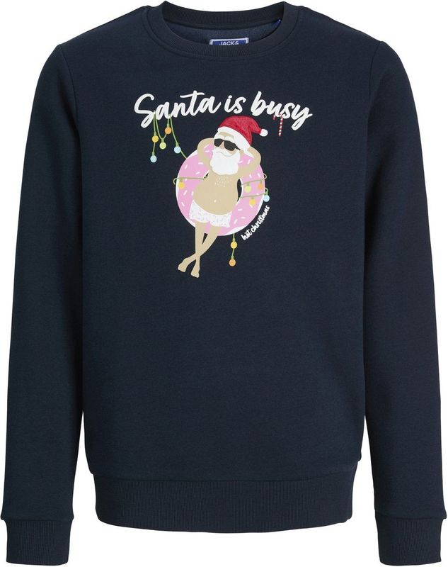 JACK&JONES - JJCHRISTMAS SWEAT CREW NECK JNR - Sweatshirt - Jongens