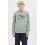 JACK & JONES Junior - Joggingbroek - Zwart - Sweatstof - Regular Fit