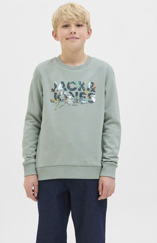 JACK & JONES Junior - Joggingbroek - Zwart - Sweatstof - Regular Fit