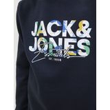 Jack & Jones - JJGEPLAS - Hoodie - Sky Captain - Met Capuchon