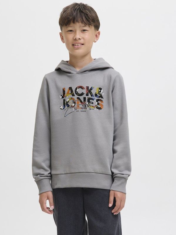 JACK&JONES - JJGEPLAS SWEAT HOOD JNR - Hoodie - Jongens
