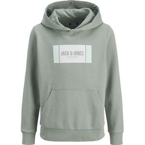 Jack & Jones Junior - JJHAYATO - Sweatshirt - Lichtblauw - Capuchon