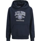 Jack & Jones - JJMAKO SWEAT HOOD JNR - Hoodie - Sky captain - Met Capuchon
