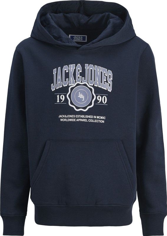 Jack & Jones - JJMAKO SWEAT HOOD JNR - Hoodie - Sky captain - Met Capuchon