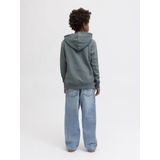 Jack & Jones - JJMAKO SWEAT HOOD JNR - Hoodie - Stormy Weather - Met Capuchon