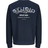 JACK & JONES JUNIOR - Sweater - Met Print - Ronde Hals - Lange Mouwen