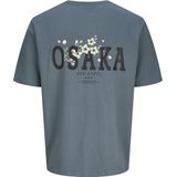 Jack & Jones - JJKENJI T-shirt - Stormy Weather - Korte Mouwen