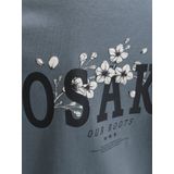 Jack & Jones - JJKENJI T-shirt - Stormy Weather - Korte Mouwen