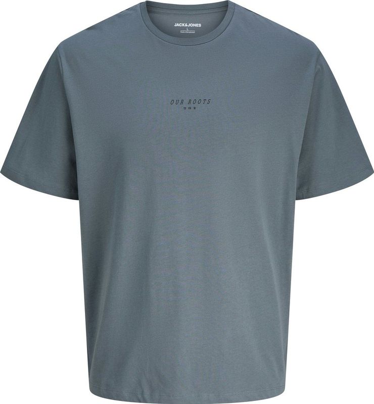 Jack & Jones - JJKENJI T-shirt - Stormy Weather - Korte Mouwen