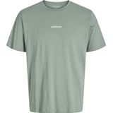 JACK&JONES - JJELOGO TEE SS ONECK 2 COL AW25 NOOS JNR - T-shirt - Groen - Jongens