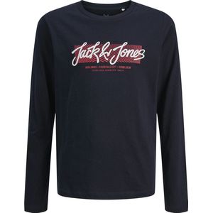 Jack & Jones - JJURBAN TEE LS CREW NECK JNR - T-shirt - Sky captain - Lange Mouwen
