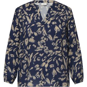 ONLY CARMAKOMA blousetop donkerblauw