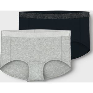 NAME IT - Nkfhipster - Hipsters - Zwart - Set van 2