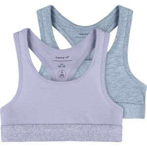 Top - 2-pack - Jersey - Mouwloos - Racerback - Zacht en Comfortabel