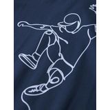 Name-it - Space Print - Jongens Pyjama - Blauw - Organisch Katoen