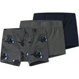 Boxershorts - 3-pack - Jersey - All-over print - Elastische taille