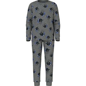 Pyjama's - All-over Print - Lange Mouwen - Jersey - Elastische Taille