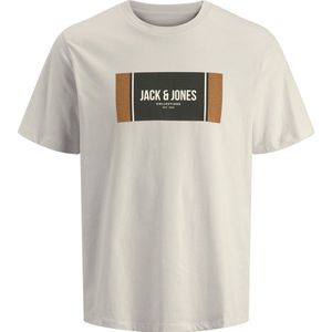 Jack & Jones - JJYUKI - Shirt - Nude - Grijs - Olijfgroen - Zwart