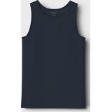 Dark Grey Melange - Hemd - Jersey - Mouwloos - Normale Pasvorm