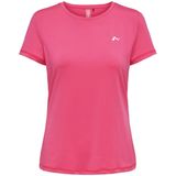 Only Play - Carmen SS Training Shirt - Roze - Dames - Regular Fit