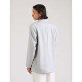 PIECES - Oversized Blazer - Grijs - Polyester