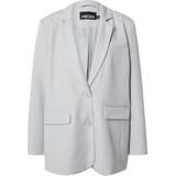 PIECES - Oversized Blazer - Grijs - Polyester