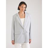 PIECES - Oversized Blazer - Grijs - Polyester