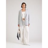 PIECES - Oversized Blazer - Grijs - Polyester