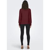 Jacqueline de Yong - Jdycathinka Bellsleeve Top - T-shirt - Cabernet
