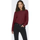 Jacqueline de Yong - Jdycathinka Bellsleeve Top - T-shirt - Cabernet