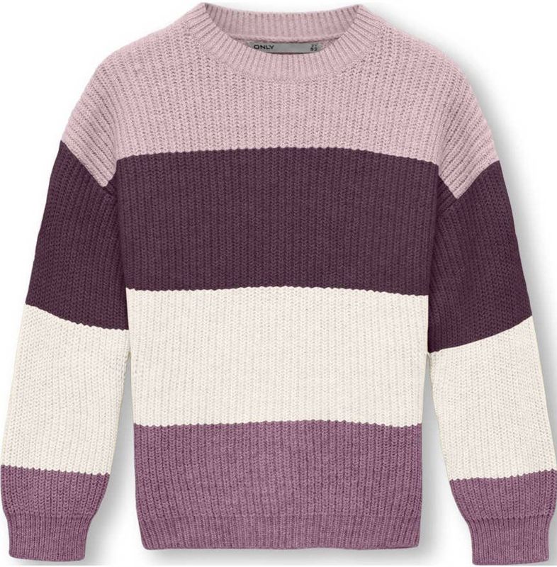 KIDS ONLY MINI - Gebreide Trui - Paars