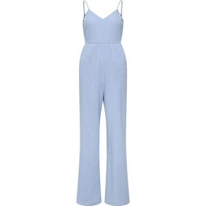 ONLY - ONLNOVA - Jumpsuit - Lichtblauw - Mouwloos - V-hals
