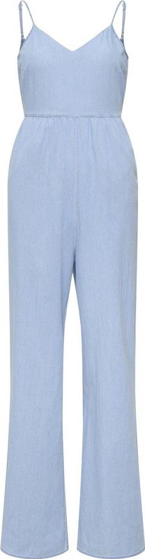 ONLY - ONLNOVA - Jumpsuit - Lichtblauw - Mouwloos - V-hals