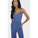 ONLY - ONLNOVA - Jumpsuit - Blauw Denim - Mouwloos