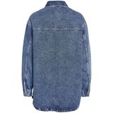 NOISY MAY - Curve - Denim Blouse - Medium Blue Denim