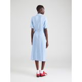 ONLY - ONLYASMIN SHIRT DRESS WVN - Dames - Mini Jurk - V-Hals - Korte Mouwen - Regular Fit