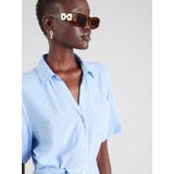 ONLY - ONLYASMIN SHIRT DRESS WVN - Dames - Mini Jurk - V-Hals - Korte Mouwen - Regular Fit