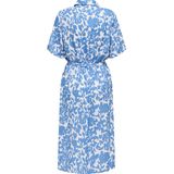 Onlyasmin - Midi-jurk - V-Hals - Korte Mouwen - Regular Fit