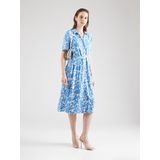 Onlyasmin - Midi-jurk - V-Hals - Korte Mouwen - Regular Fit